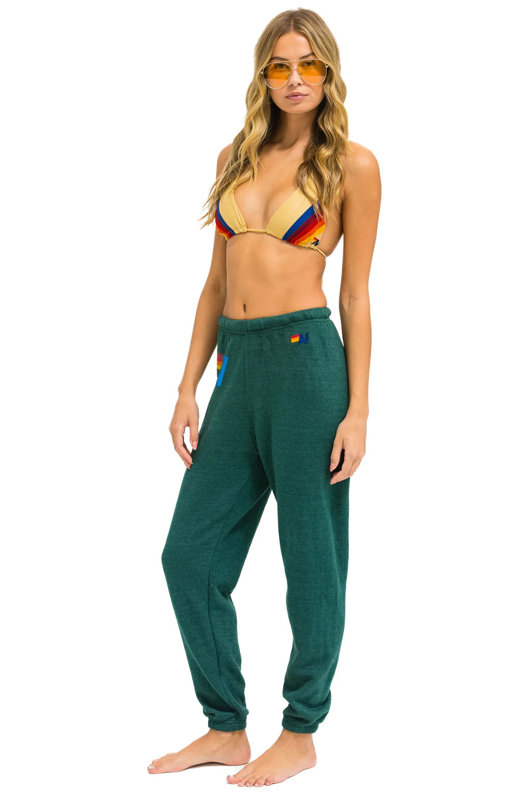 LOGO - WOMENS SWEATPANT FOREST