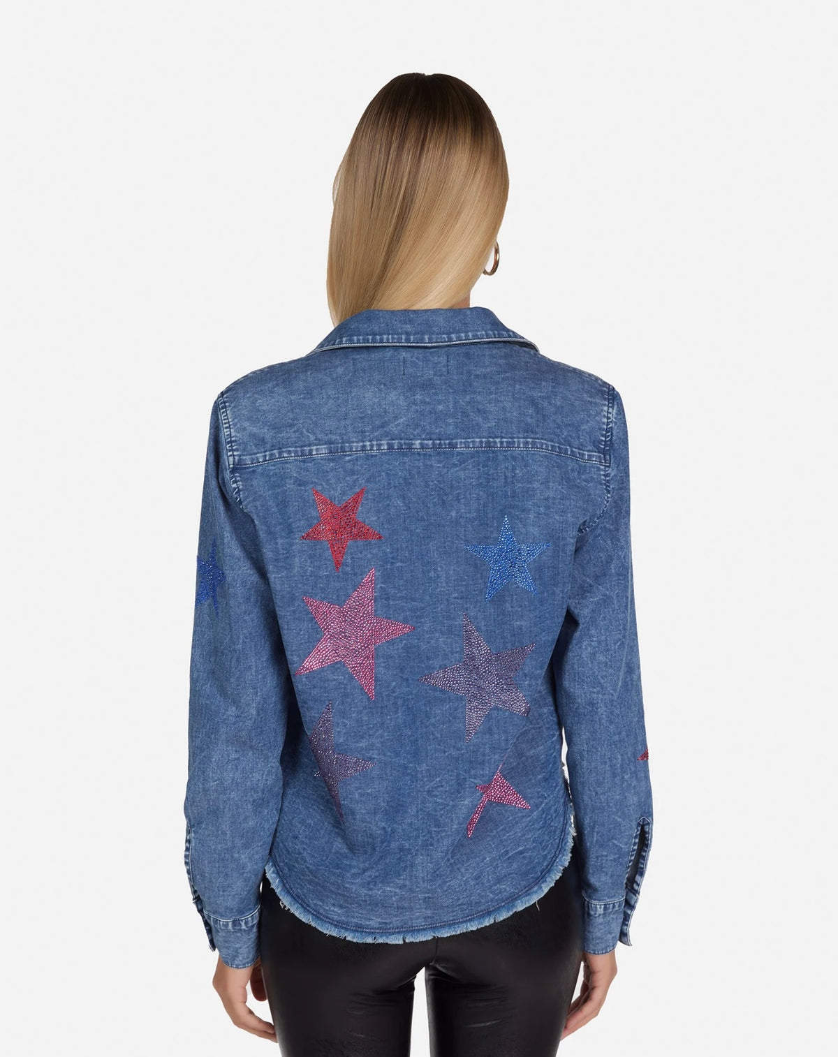 Saba color crystal multi stars VINTAGE DENIM