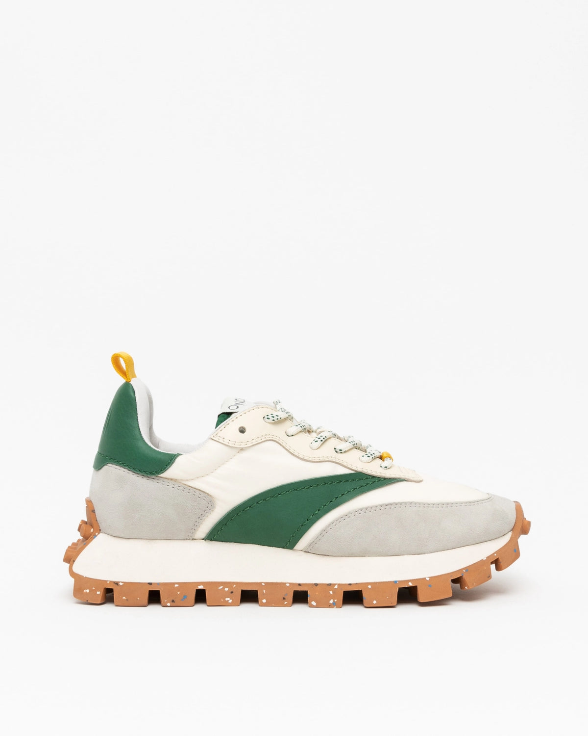 Osaka sneakers IVORY - GREEN