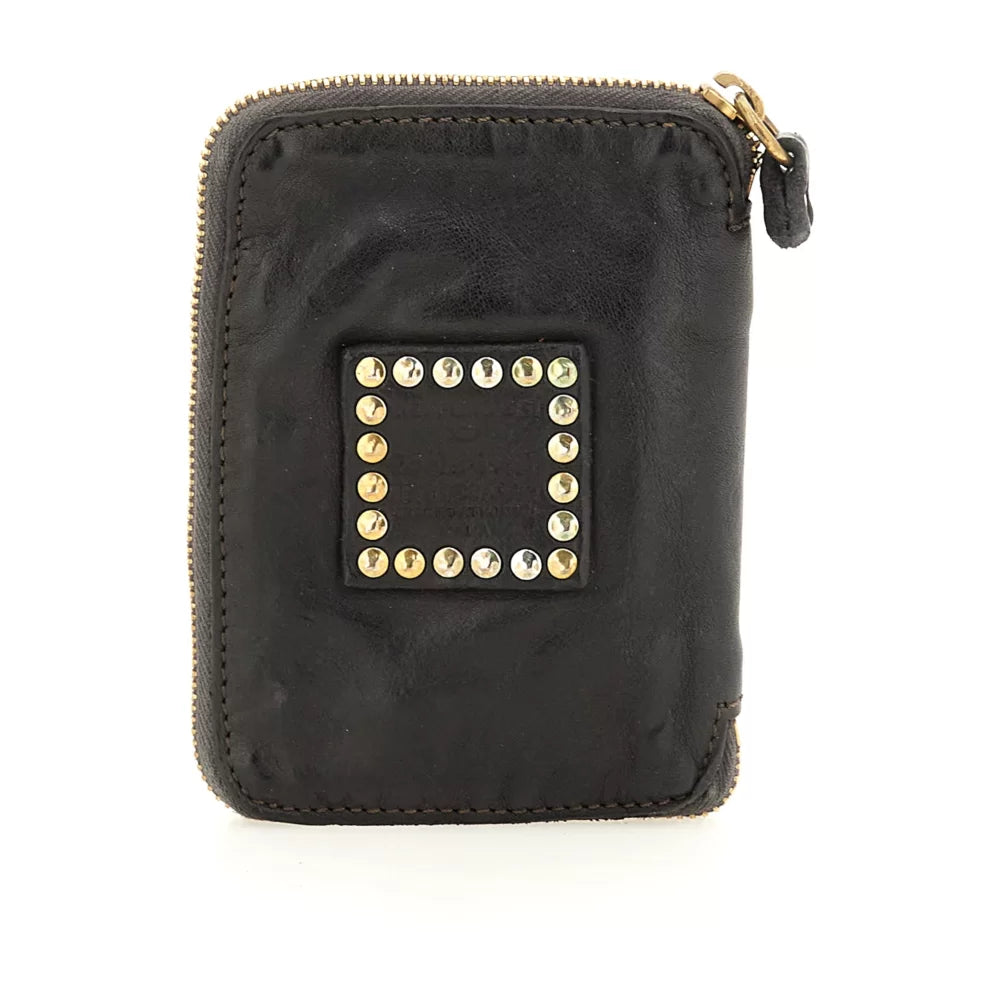 Wallet+mix studs BLACK