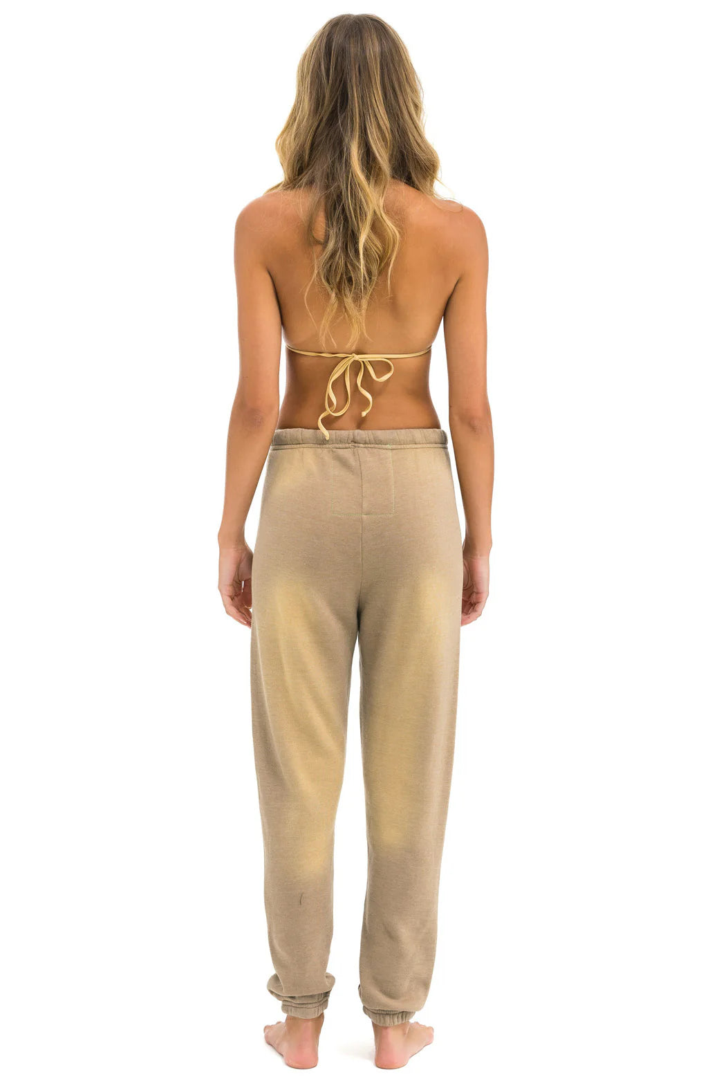 Venice surfer womens sweatpants FADED TAN