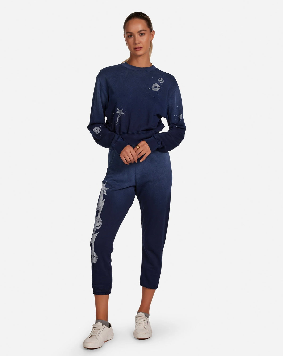 Alana - Tiger elements NAVY OMBRE