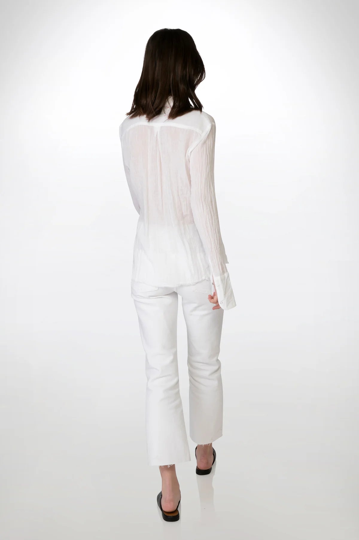 CLASSIC GAUZE SHIRT WHITE