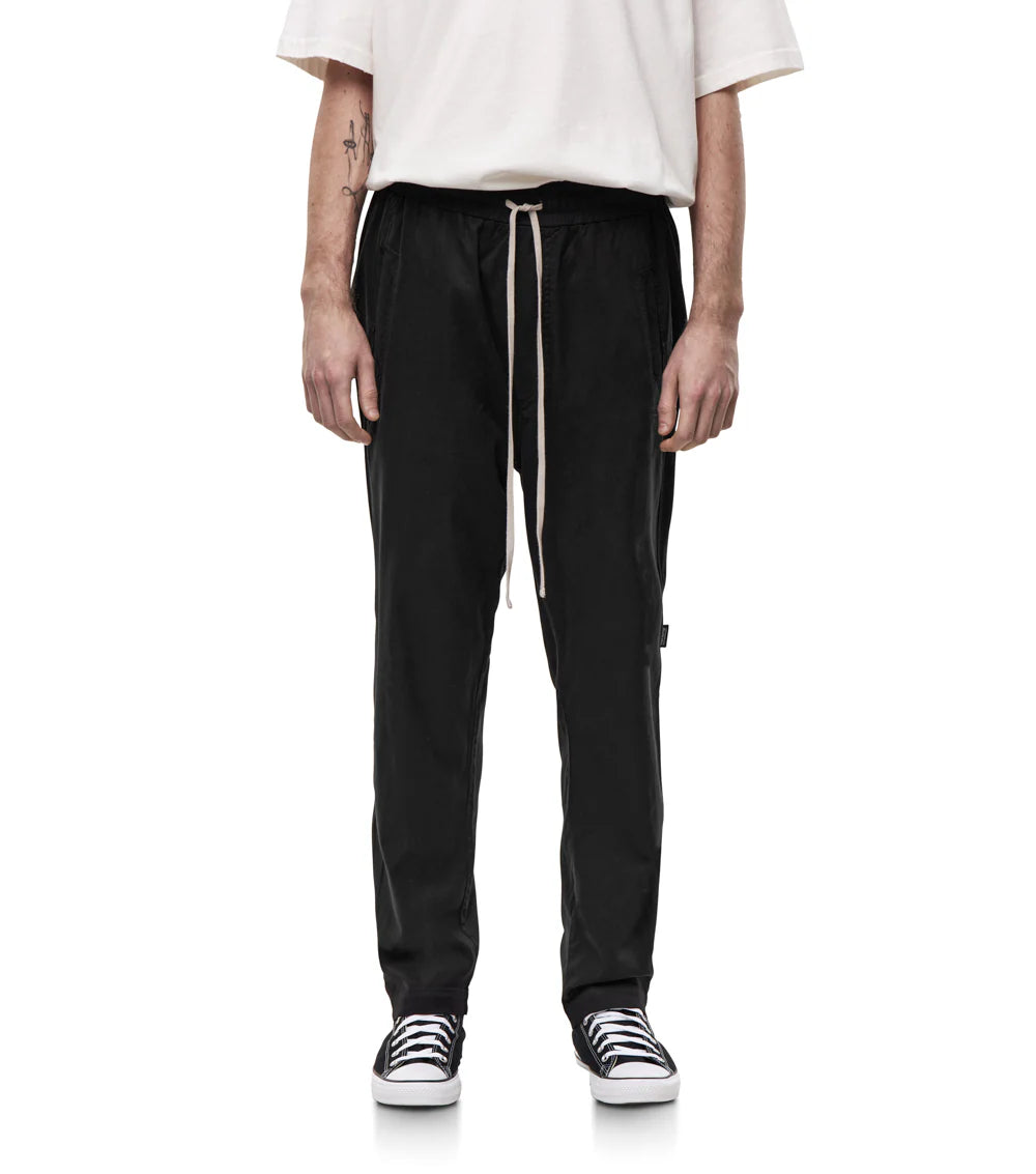 men's drill pants BLACK