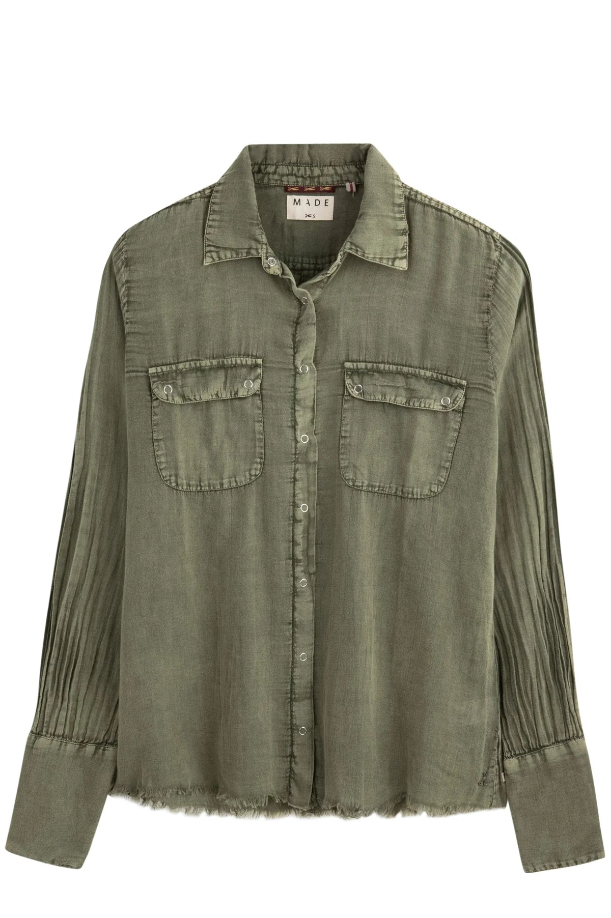 CLASSIC GAUZE SHIRT OLIVE