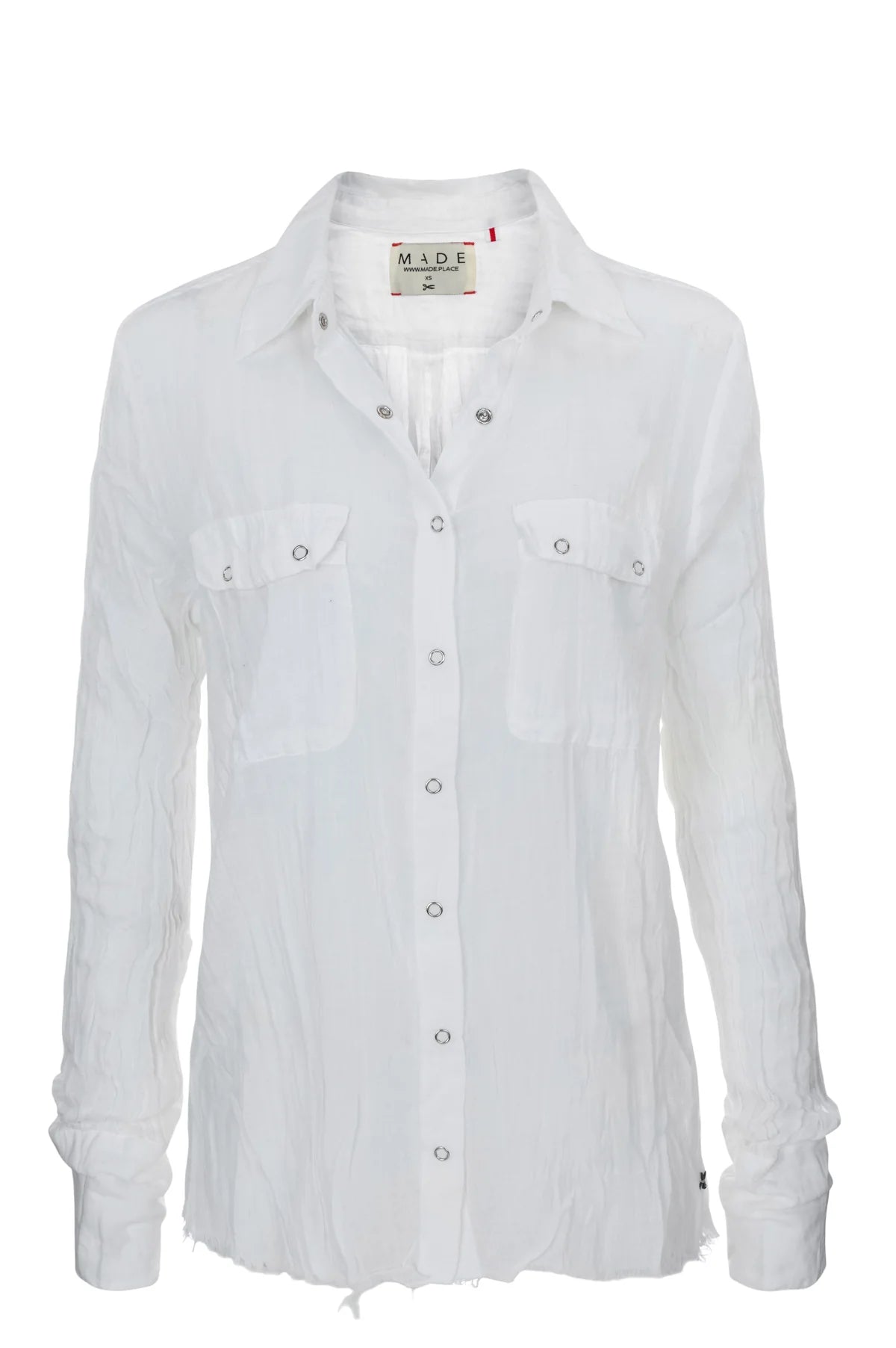 CLASSIC GAUZE SHIRT WHITE