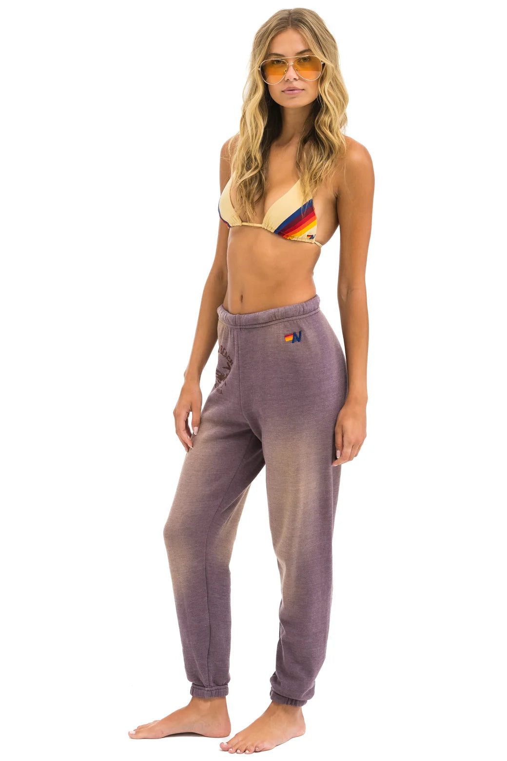 Venice surfer womens sweatpants FADED MOCCHA