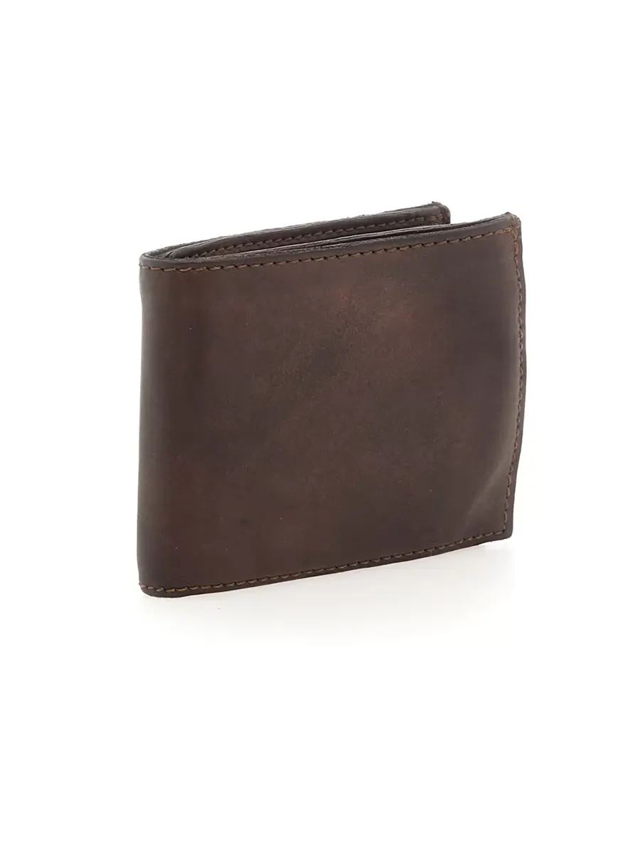 WALLET HORIZONTAL+COIN PURSE BROWN