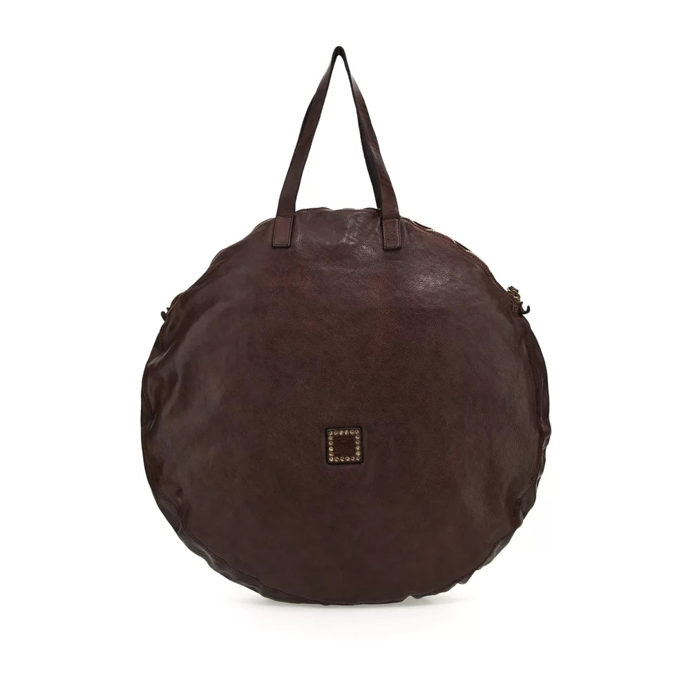 SHOPPING BIG ROUNDED BROWN