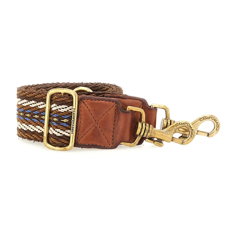 SHOULDER STRAP H5 GOLD RIBBON COGNAC