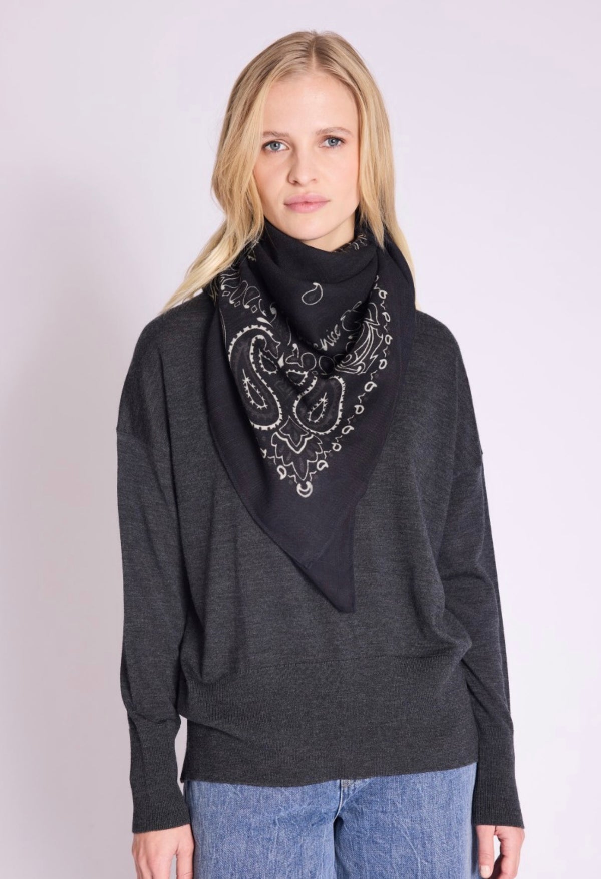 Bandana scarf BLACK