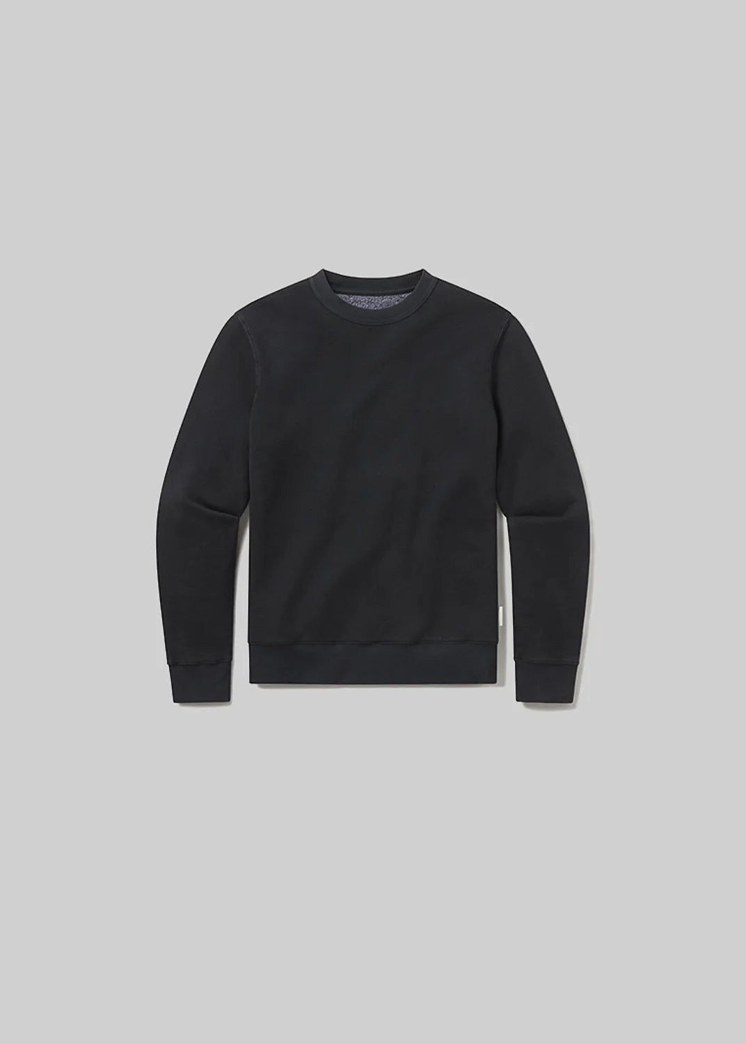 Vintage crewneck sweatshirt WASHED BLACK