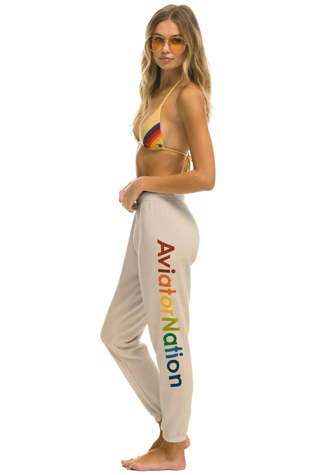 AV WOMENS SWEATPANT SAND