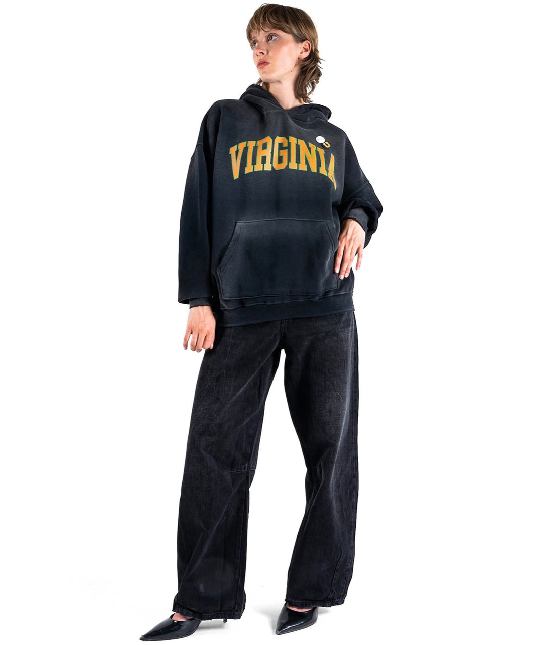 Skyler Virginia sweatshirt VINTAGE BLACK