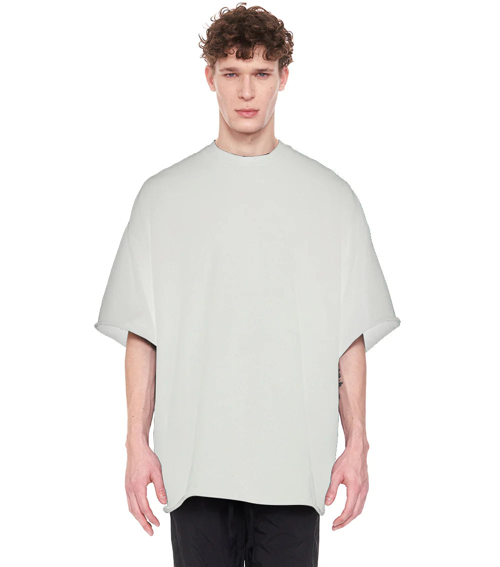 men's perfect oversized tee WHITE