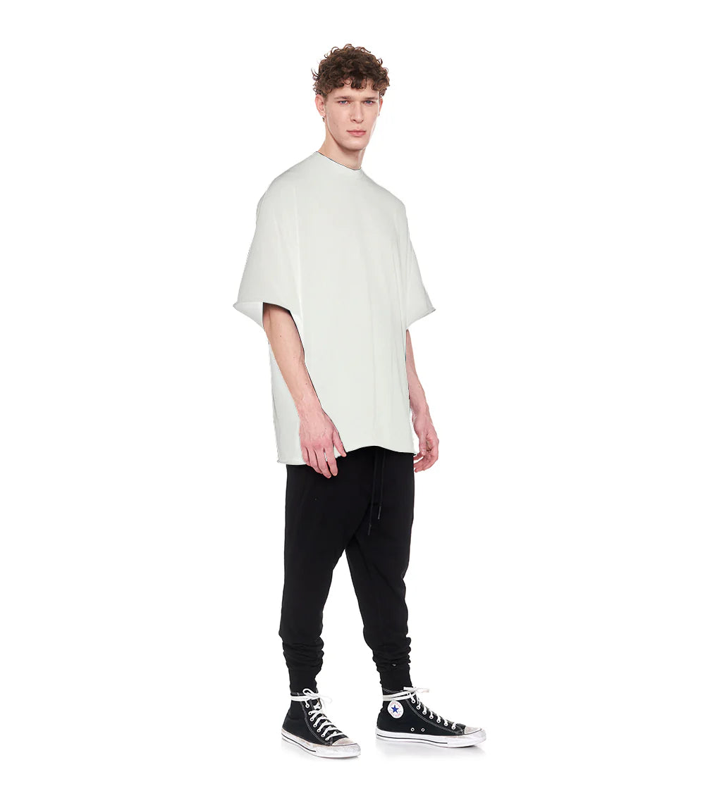 men's perfect oversized tee WHITE