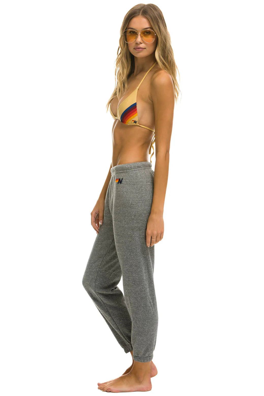 LOGO - WOMENS SWEATPANT HEATHER GREY