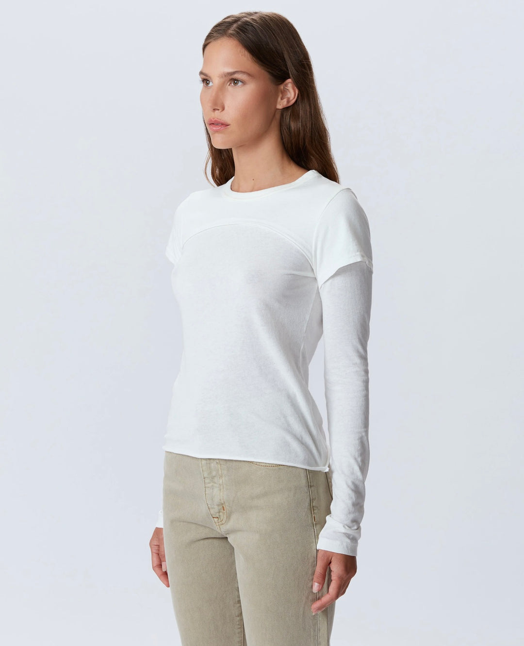 BOLERO LS TEE NATURAL