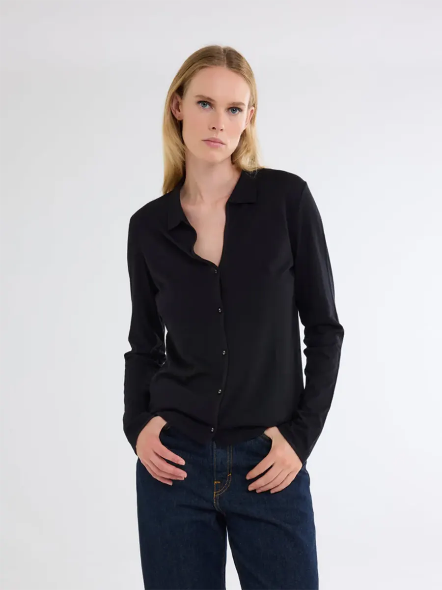 Long sleeve shirt BLACK