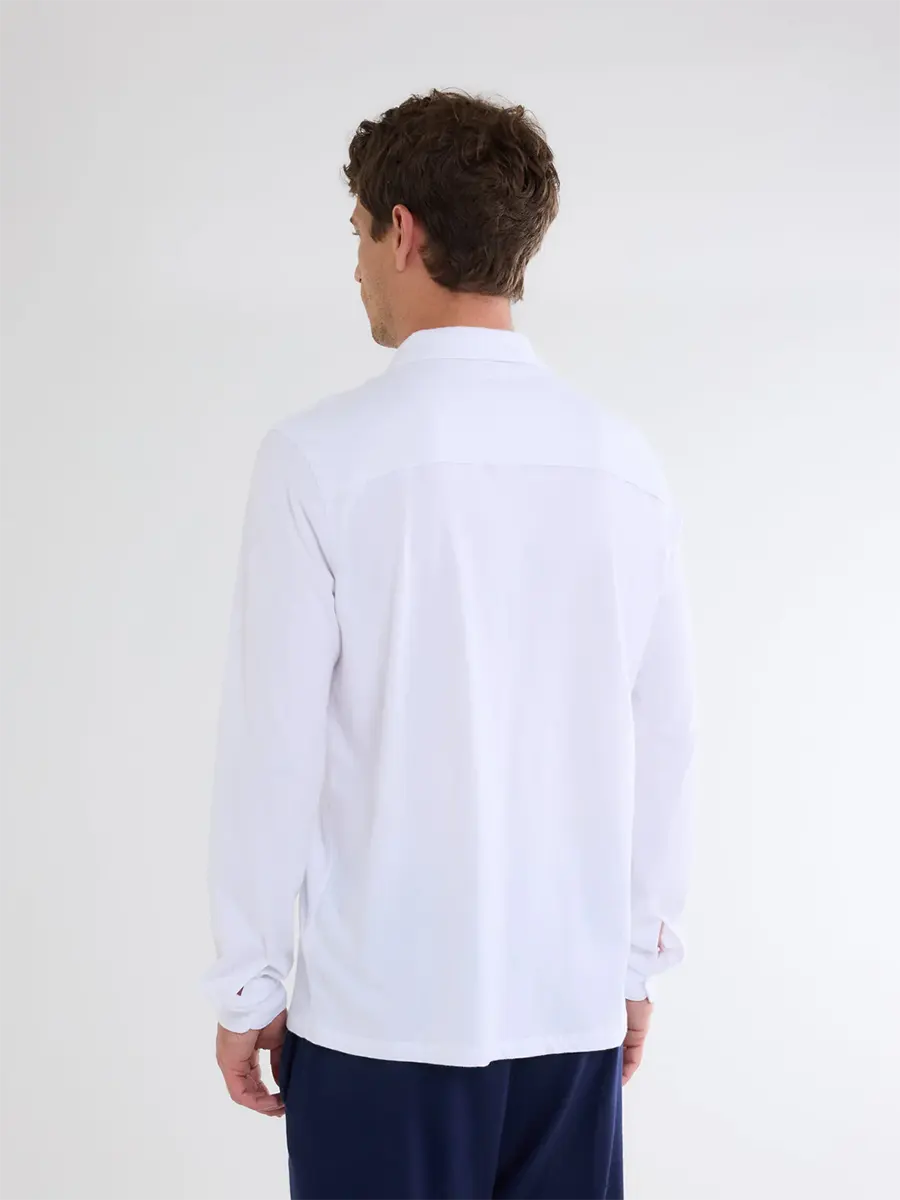 LS shirt WHITE