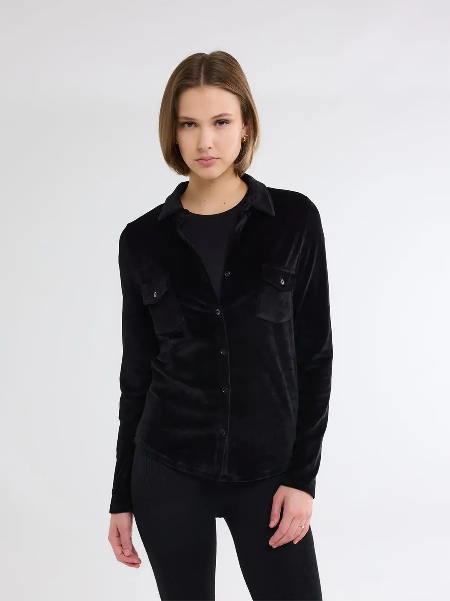 Long sleeve shirt BLACK