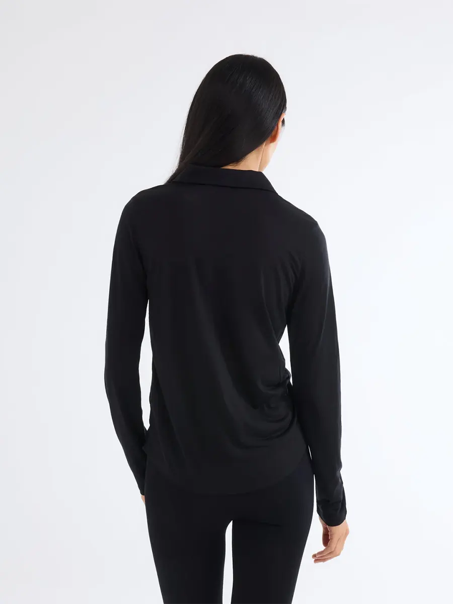 Long sleeve shirt BLACK