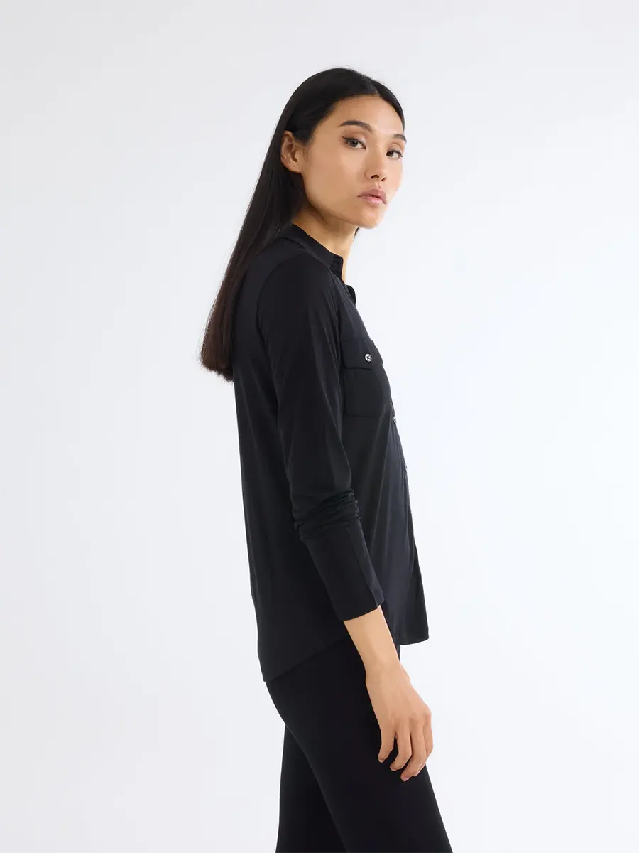 Long sleeve shirt BLACK