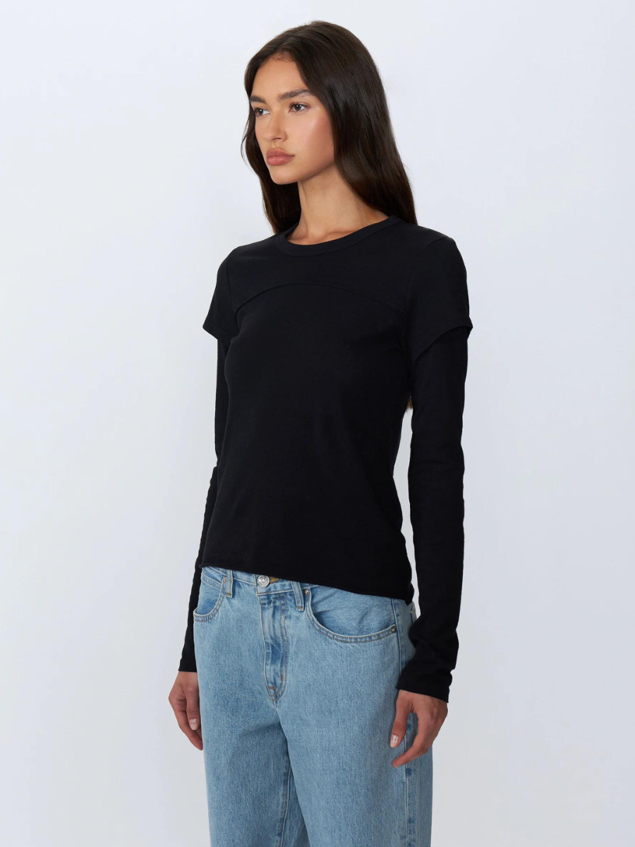 BOLERO LS TEE RAVEN