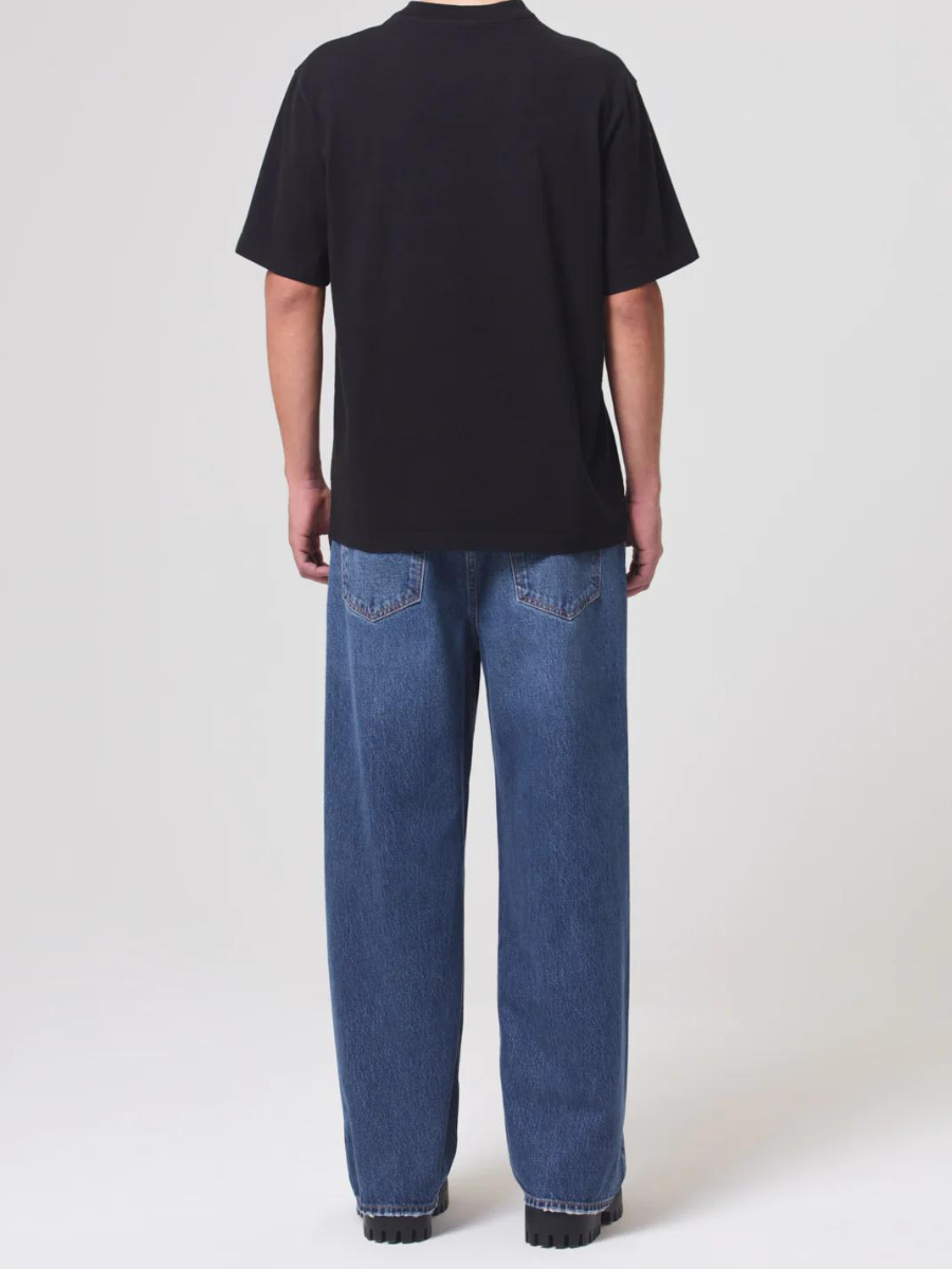 ASHA MOCK NECK TEE BLACK